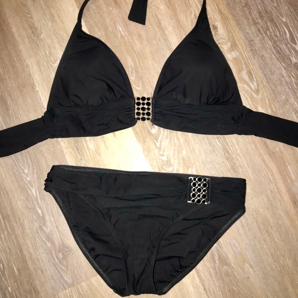 2Bamboo Black Swimsuit S/M 32-34D